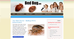 Desktop Screenshot of bedbug.me
